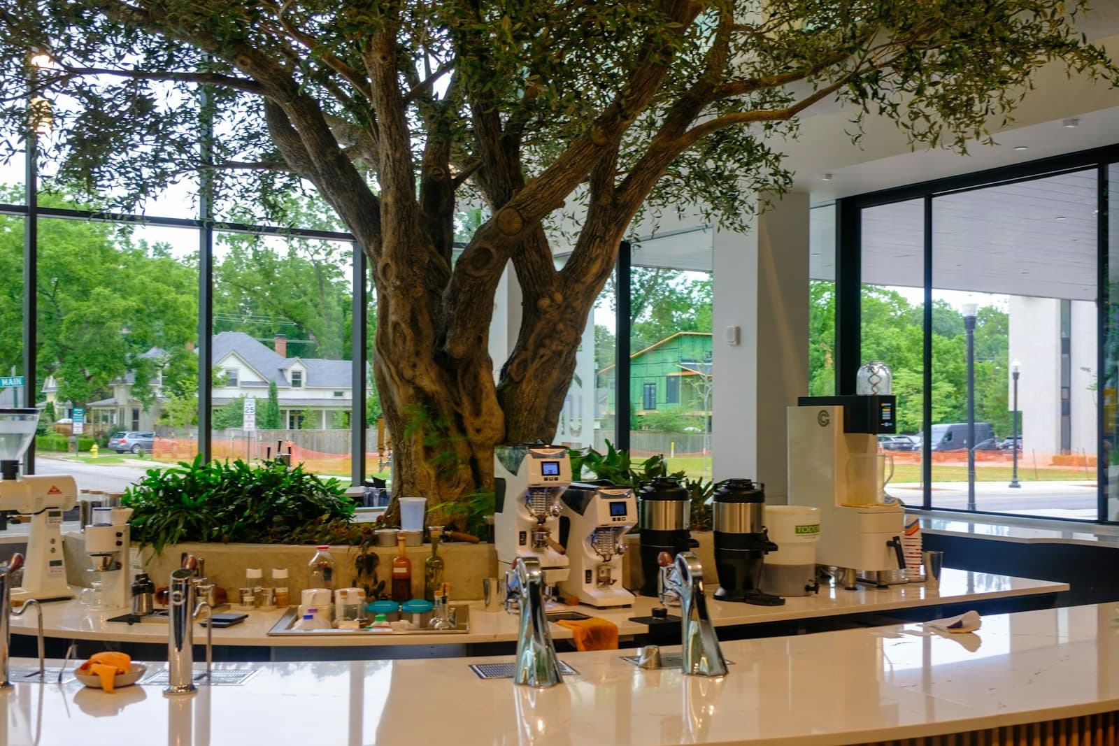Warm café interior inspiration