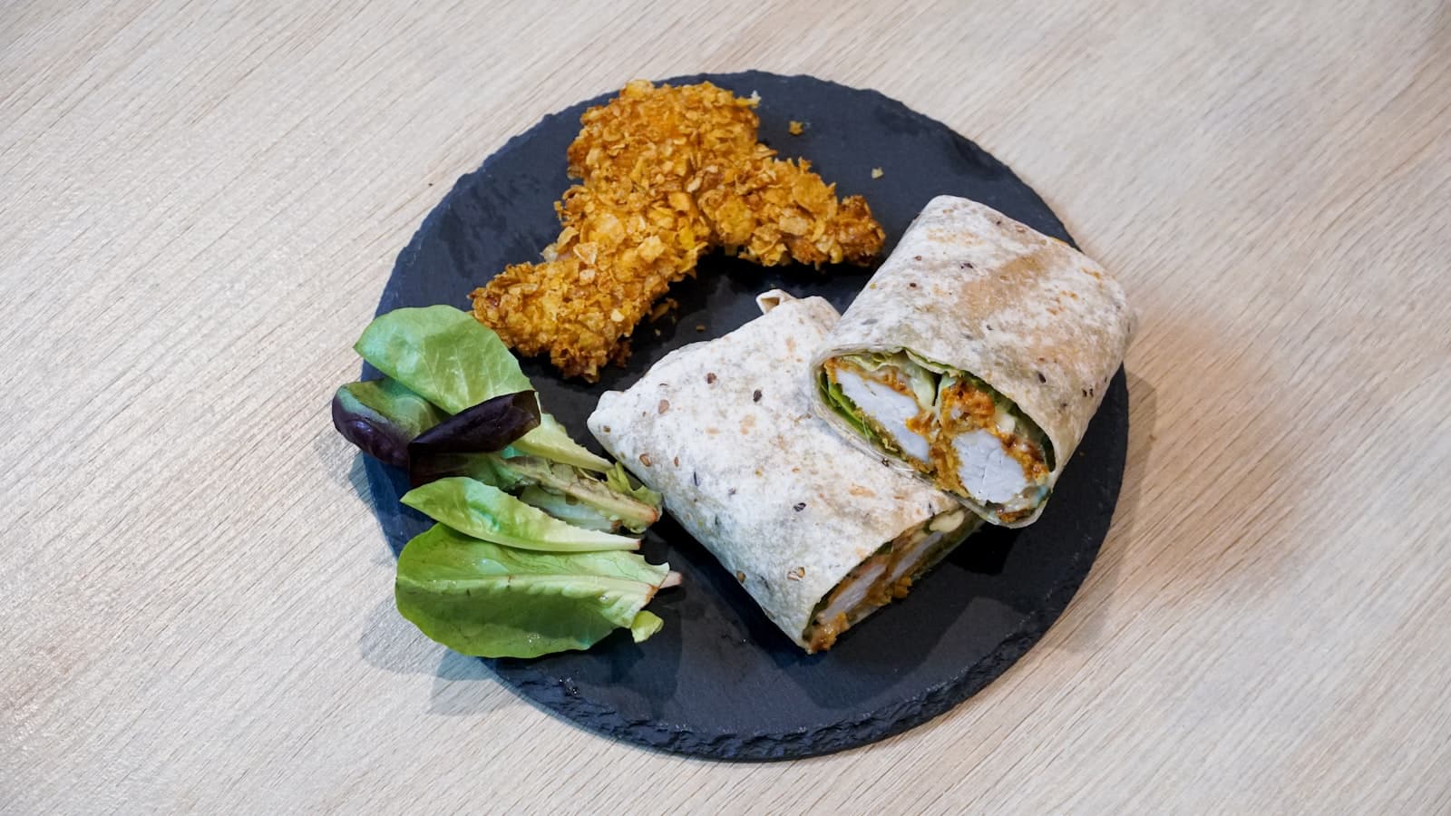 Chicken Bacon Pesto Wrap