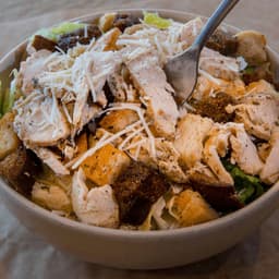 Roasted Chicken Caesar Salad