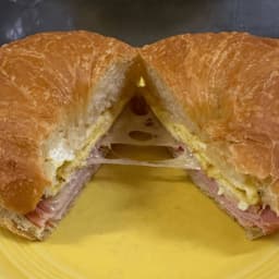 Breakfast Croissant Sandwich