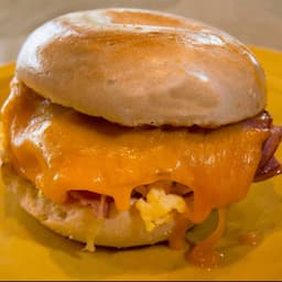 Breakfast Bagel Sandwich